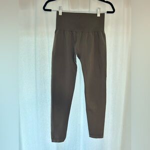 NVGTN Brown/Olive Green Leggings Size Medium